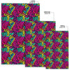 Funky Pattern Print Floor Mat-grizzshop