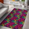 Funky Pattern Print Floor Mat-grizzshop