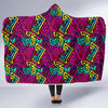 Funky Pattern Print Hooded Blanket-grizzshop