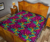 Funky Pattern Print Quilt-grizzshop