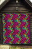 Funky Pattern Print Quilt-grizzshop