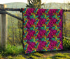 Funky Pattern Print Quilt-grizzshop