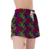 Funky Pattern Print Women's Shorts-grizzshop