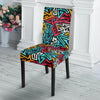 Funky Print Pattern Chair Cover-grizzshop