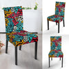 Funky Print Pattern Chair Cover-grizzshop