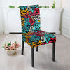 Funky Print Pattern Chair Cover-grizzshop