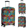 Funky Print Pattern Luggage Cover Protector-grizzshop