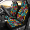 Funky Print Pattern Universal Fit Car Seat Covers-grizzshop