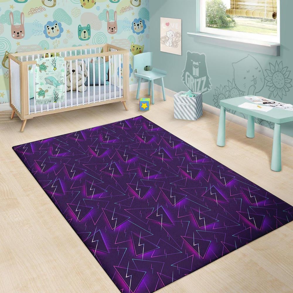 Funky Retro Print Pattern Floor Mat-grizzshop