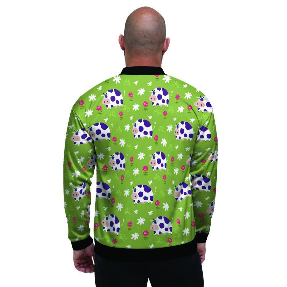 Funny Cow For Kids Men's Bomber Jacket-grizzshop