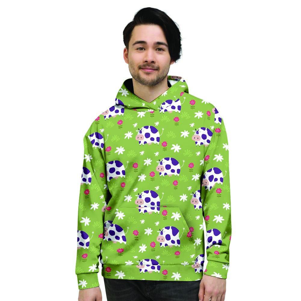 Funny Cow For Kids Men's Hoodie-grizzshop