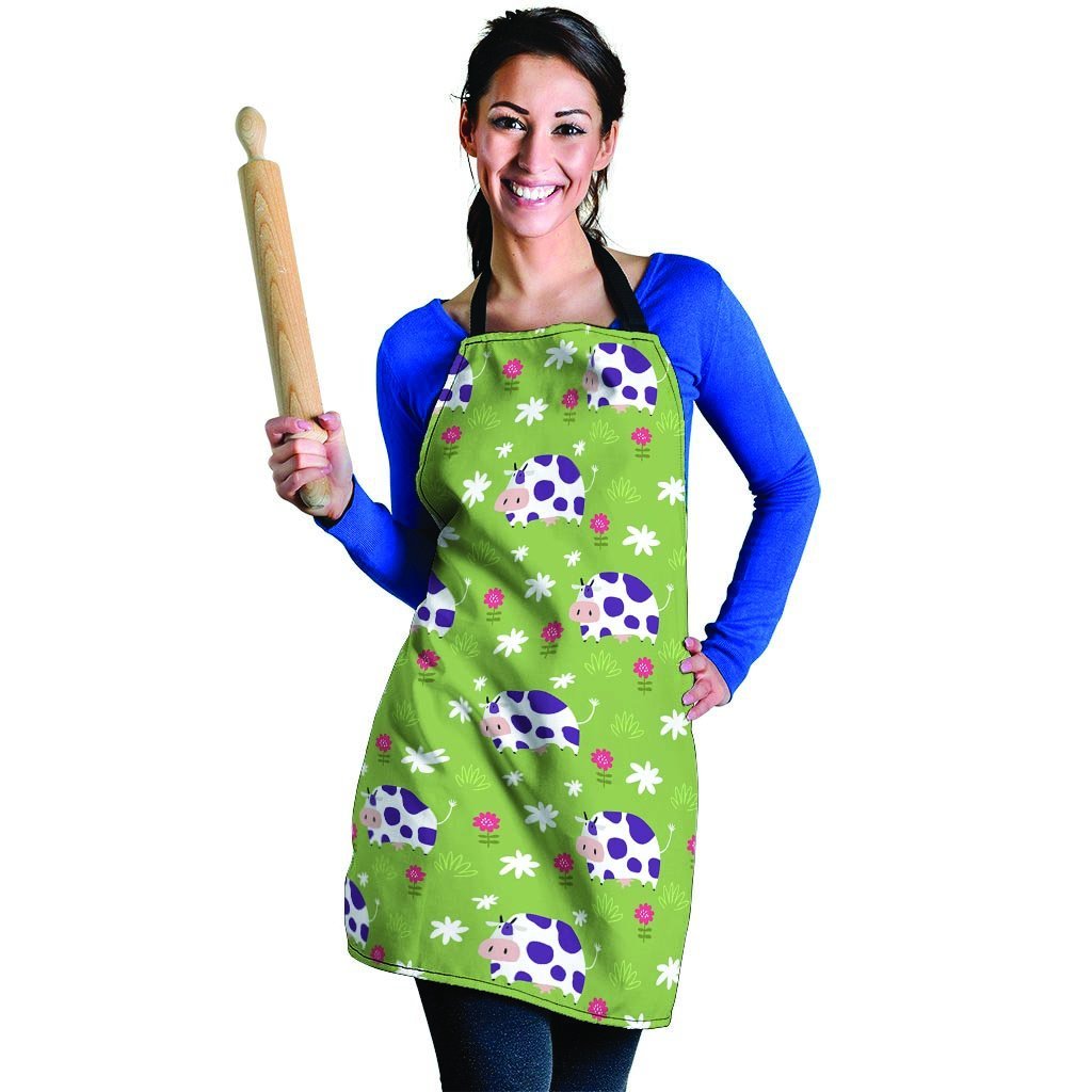 Funny Cow For Kids Women's Apron-grizzshop