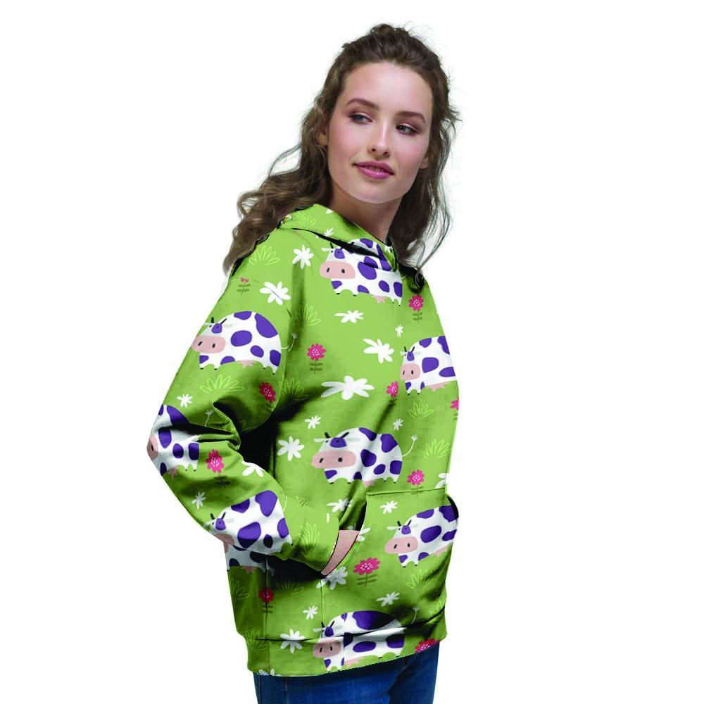 Funny Cow For Kids Women's Hoodie-grizzshop