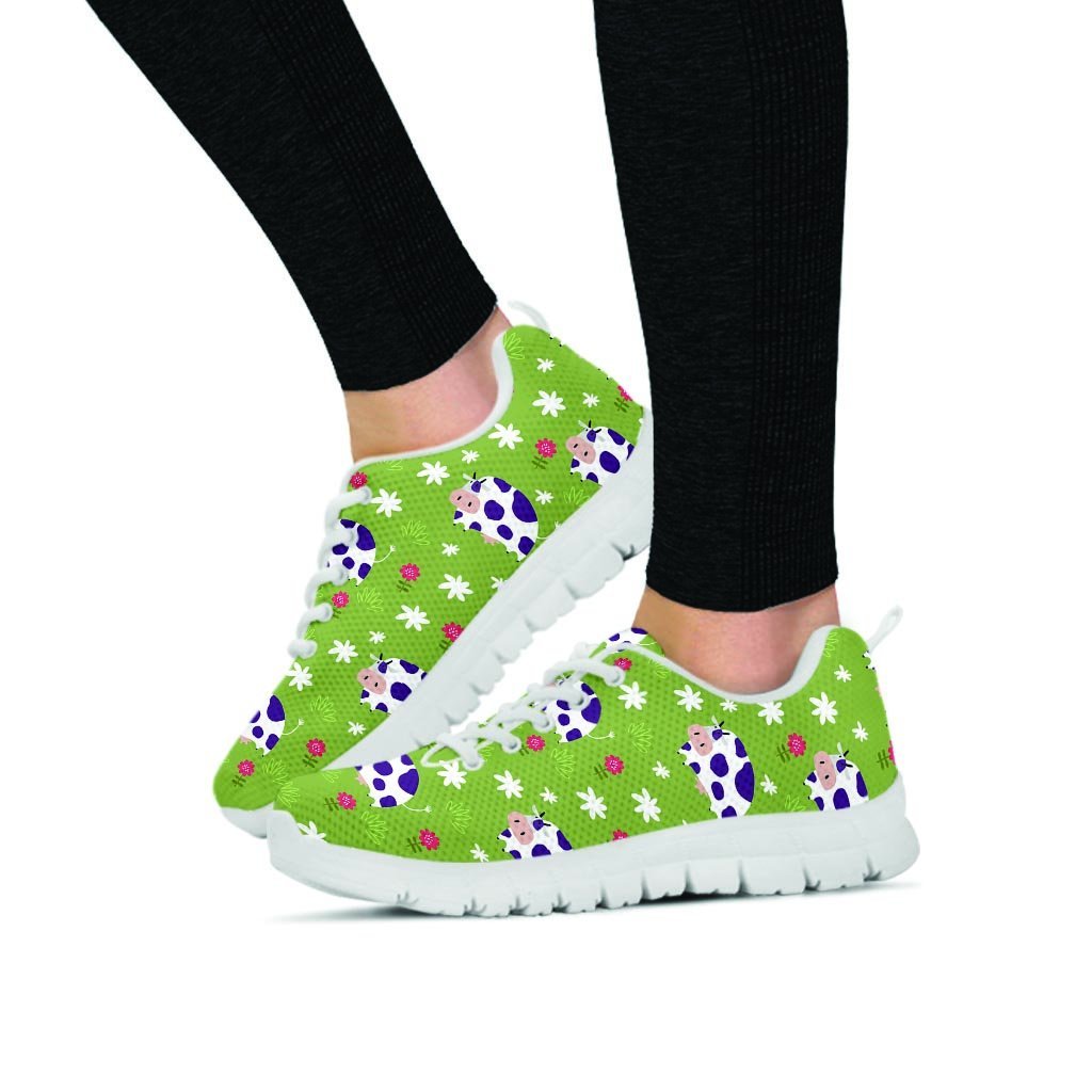 Funny Cow For Kids Women's Sneakers-grizzshop