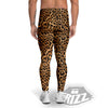 Fur Jaguar Print Pattern Men's Leggings-grizzshop