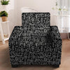 Futhark Norse Viking Armchair Cover-grizzshop