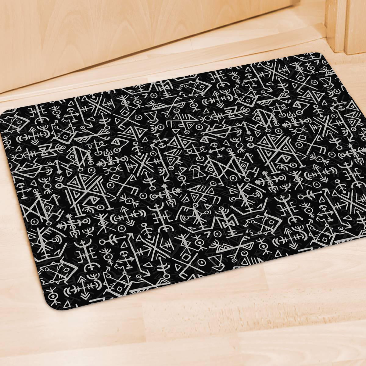 Futhark Norse Viking Door Mat-grizzshop