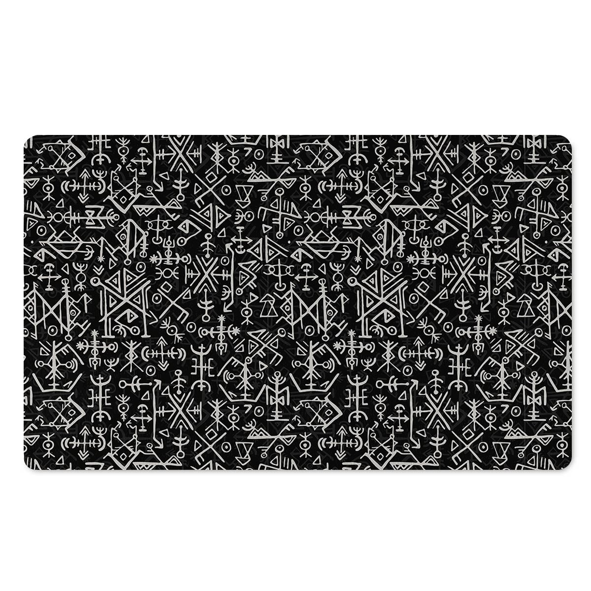 Futhark Norse Viking Door Mat-grizzshop