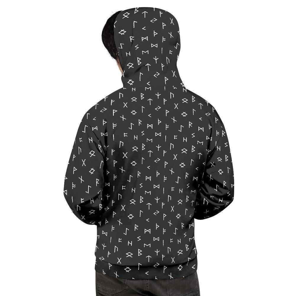 Futhark Viking Men's Hoodie-grizzshop