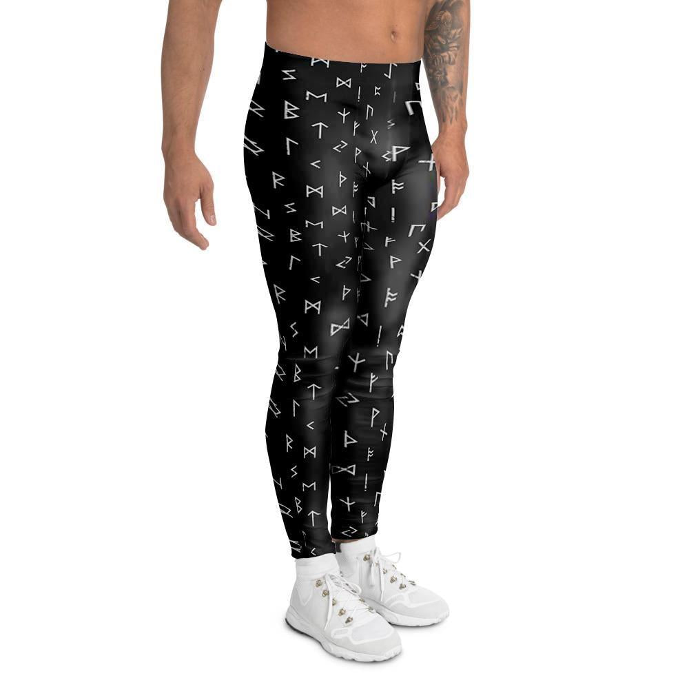 Futhark Viking Men's Leggings-grizzshop