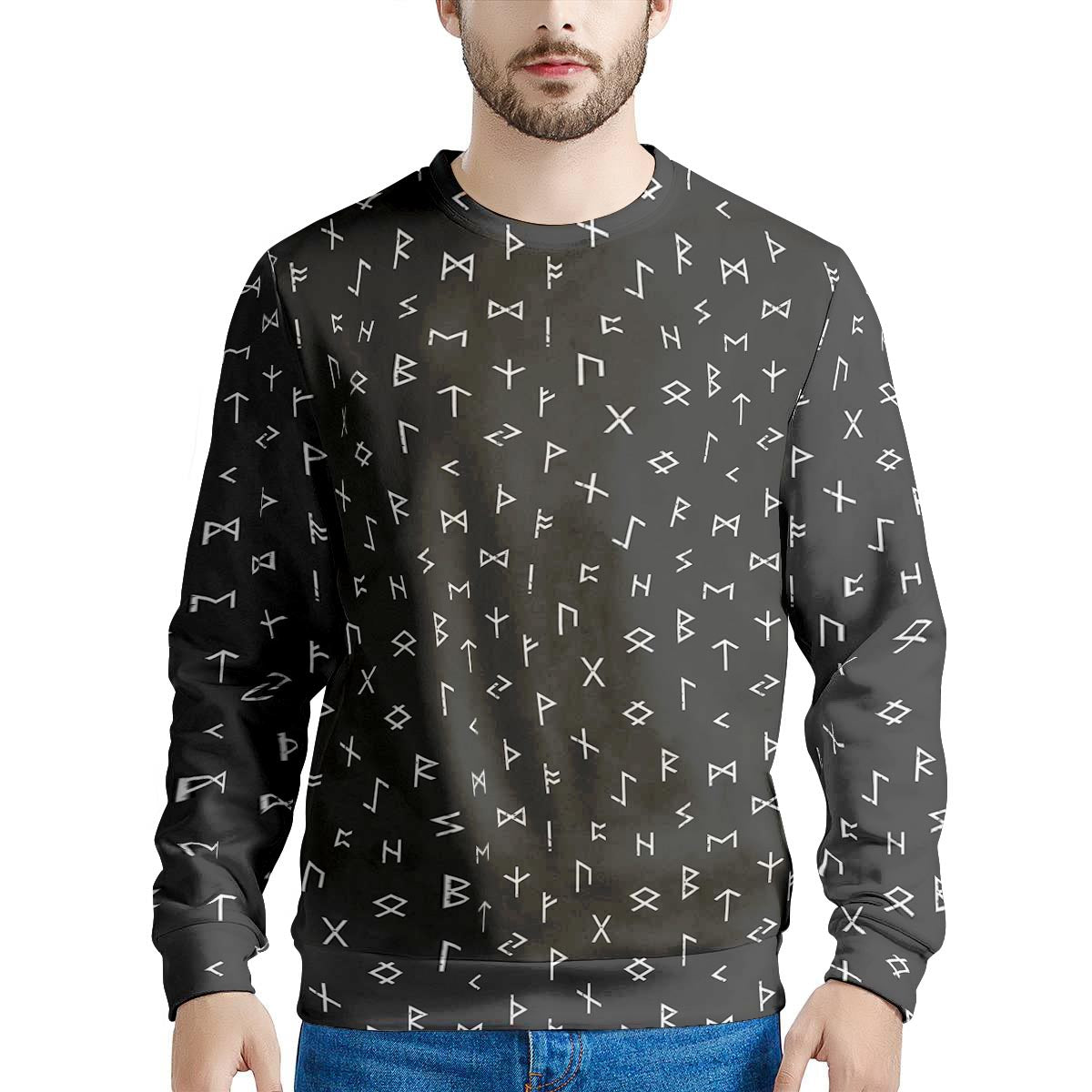 Futhark Viking Men's Sweatshirt-grizzshop