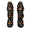 Gadgets Video Game Print Pattern Muay Thai Shin Guards-grizzshop