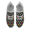 Gadgets Video Game Print Pattern White Athletic Shoes-grizzshop