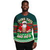 Gains Tats And Ho's Tattoo Gym Ugly Christmas Sweater-grizzshop