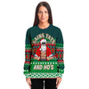 Gains Tats And Ho's Tattoo Gym Ugly Christmas Sweater-grizzshop