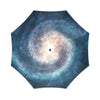 Galaxy Blue Milky Way Space Print Foldable Umbrella-grizzshop