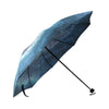 Galaxy Blue Milky Way Space Print Foldable Umbrella-grizzshop