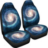 Galaxy Blue Milky Way Space Print Universal Fit Car Seat Cover-grizzshop
