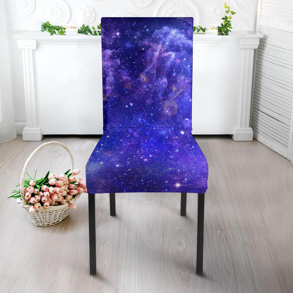 Galaxy Blue Space Chair Cover-grizzshop