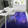 Galaxy Blue Space Floor Mat-grizzshop