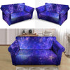 Galaxy Blue Space Loveseat Cover-grizzshop