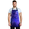 Galaxy Blue Space Men's Apron-grizzshop