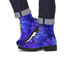 Galaxy Blue Space Men's Boots-grizzshop