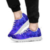 Galaxy Blue Space Men's Sneakers-grizzshop