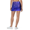 Galaxy Blue Space Mini Skirt-grizzshop