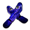 Galaxy Blue Space Muay Thai Shin Guard-grizzshop