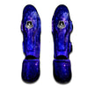 Galaxy Blue Space Muay Thai Shin Guard-grizzshop