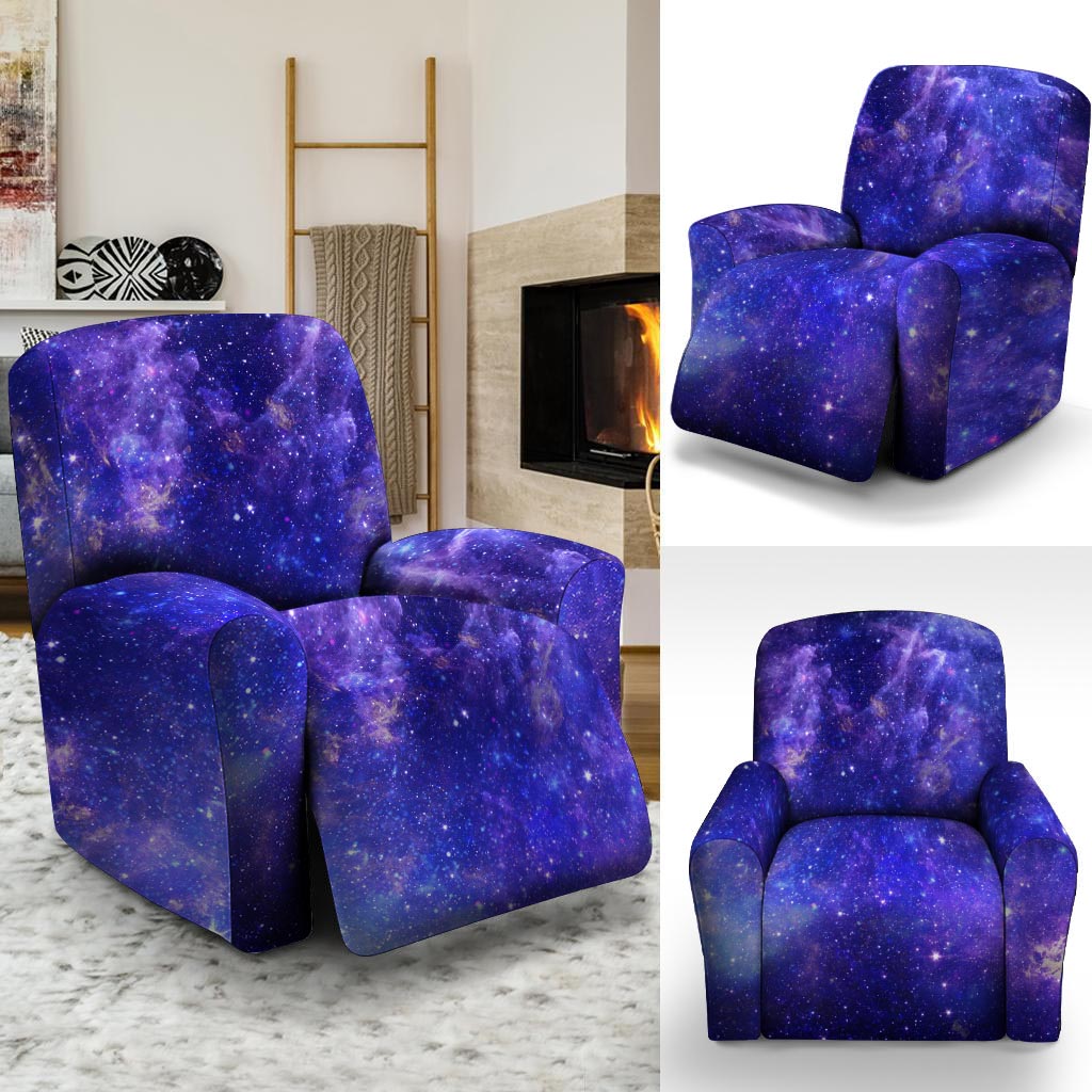 Galaxy Blue Space Recliner Cover-grizzshop