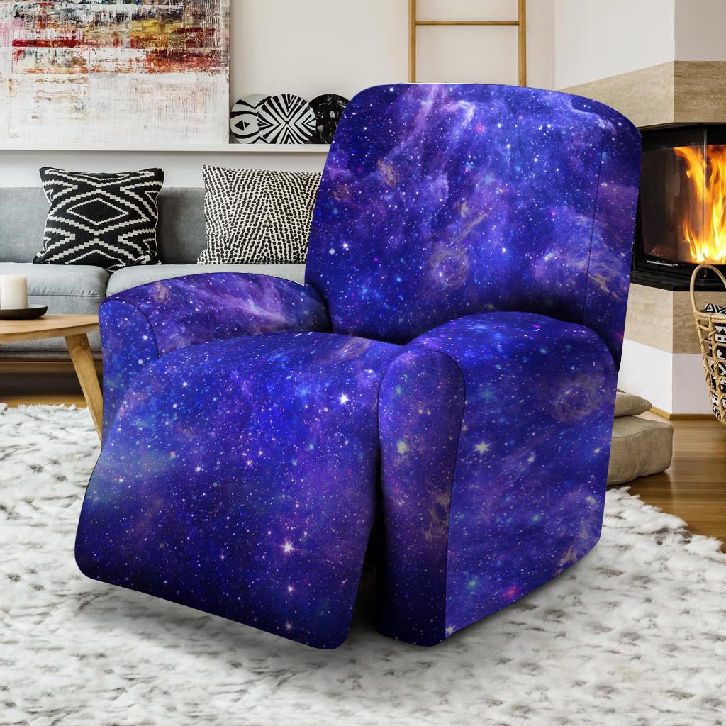 Galaxy Blue Space Recliner Cover-grizzshop