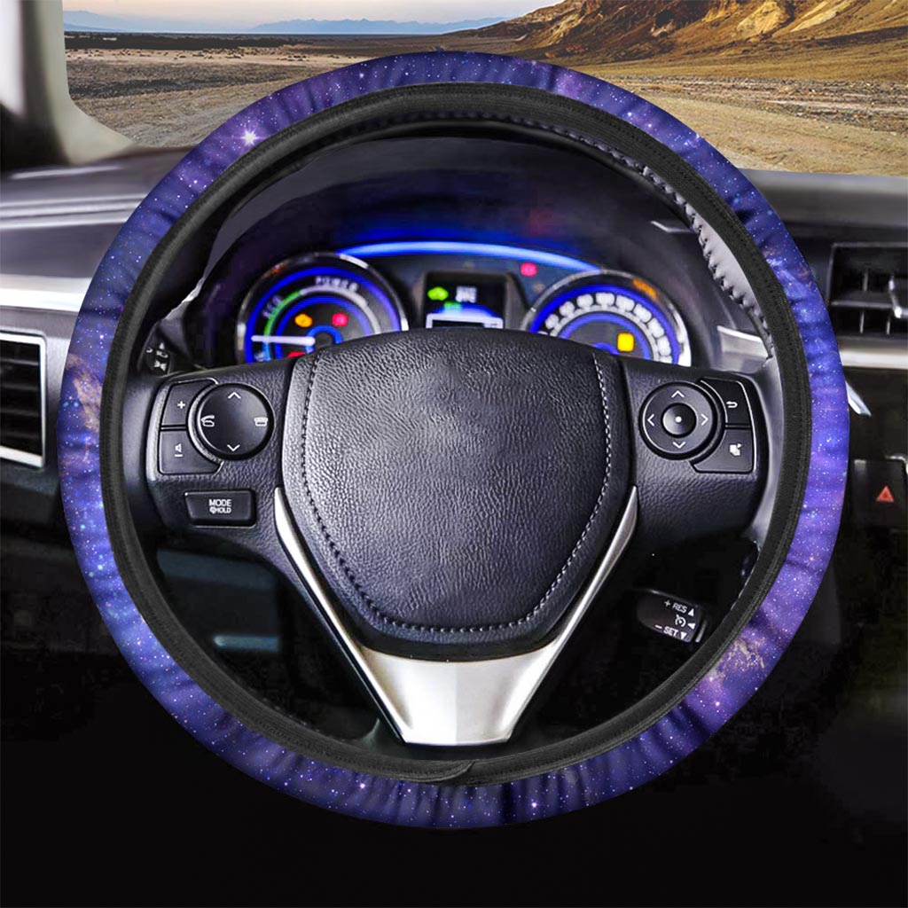 Galaxy Blue Space Steering Wheel Cover-grizzshop