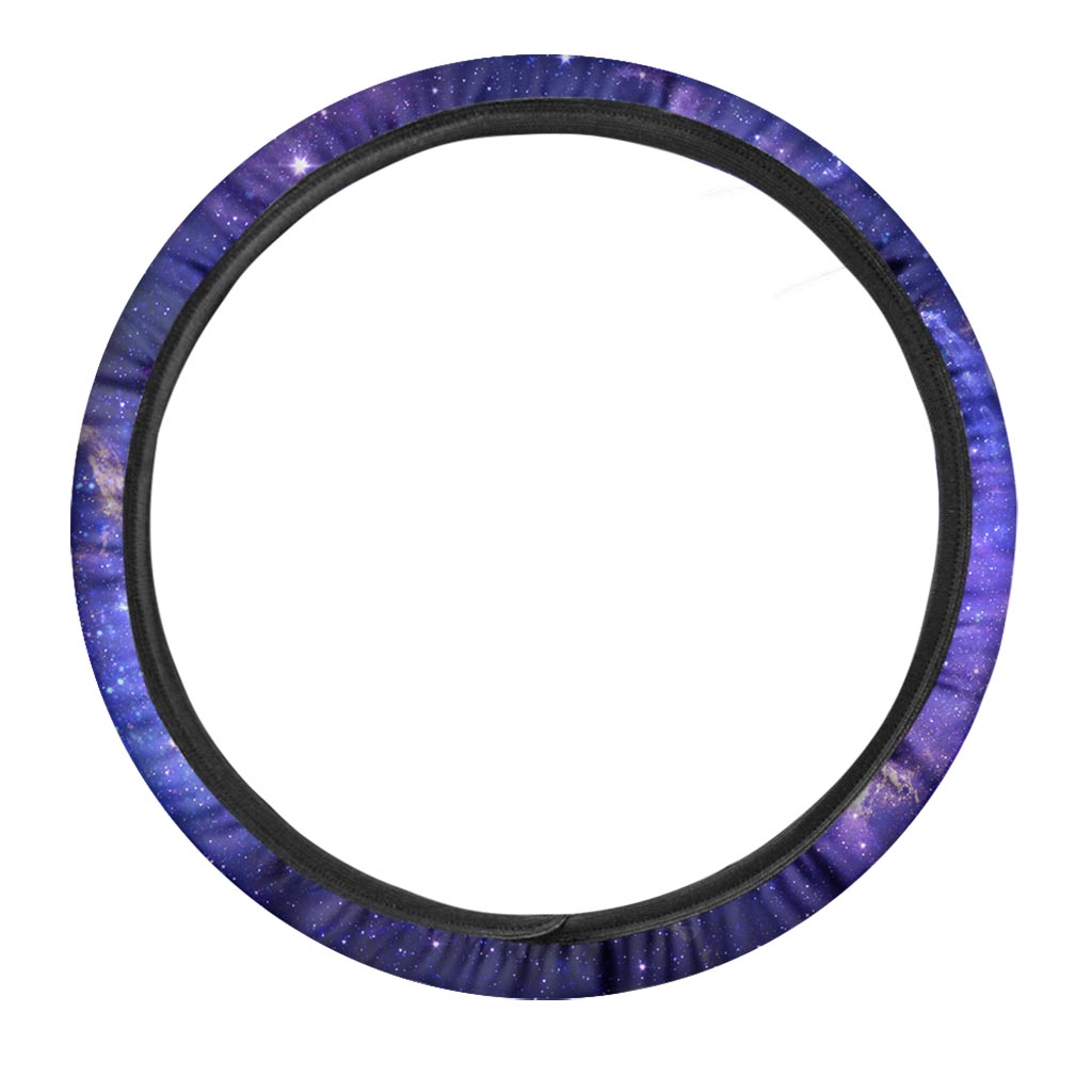 Galaxy Blue Space Steering Wheel Cover-grizzshop