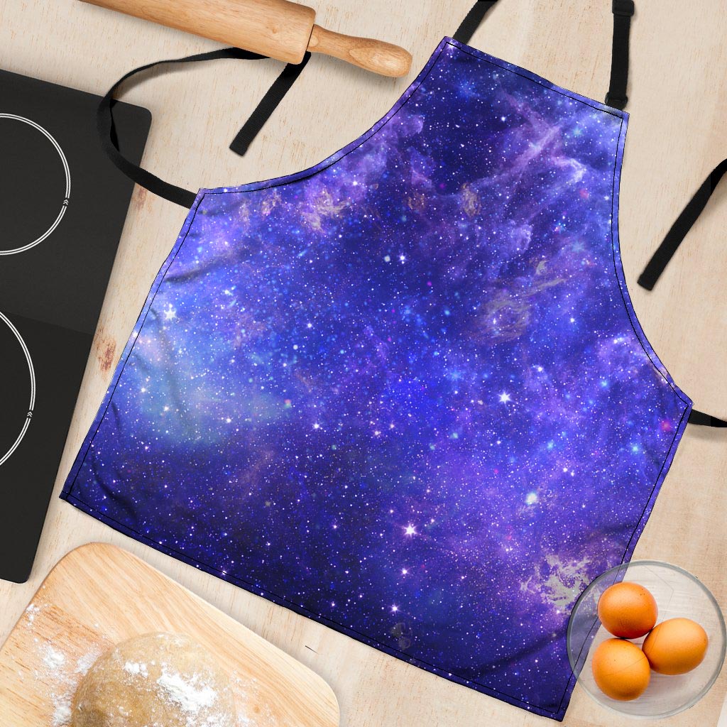 Galaxy Blue Space Women's Apron-grizzshop