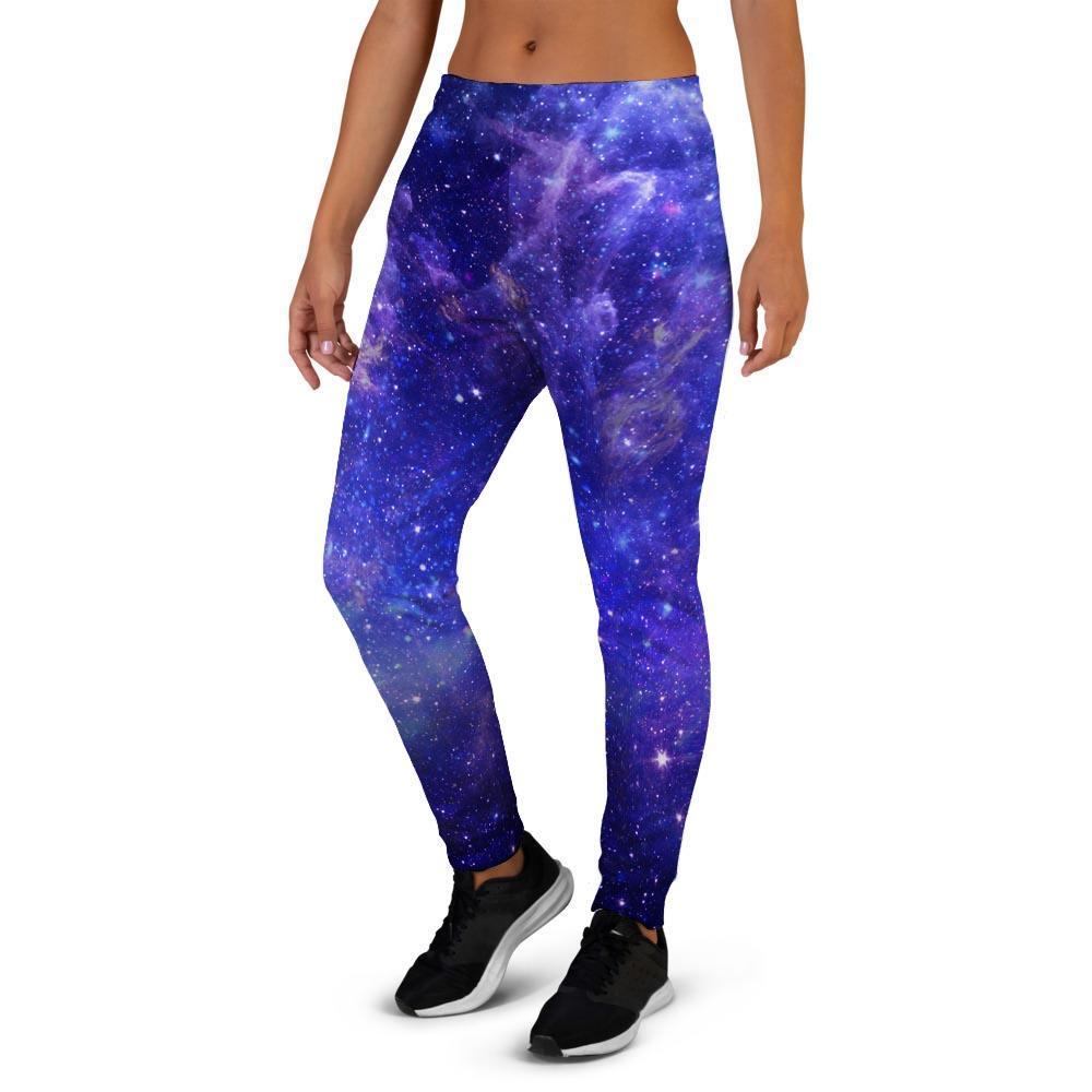 Galaxy Blue Space Women's Joggers-grizzshop