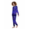 Galaxy Blue Space Women's Pajamas-grizzshop