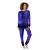 Galaxy Blue Space Women's Pajamas-grizzshop