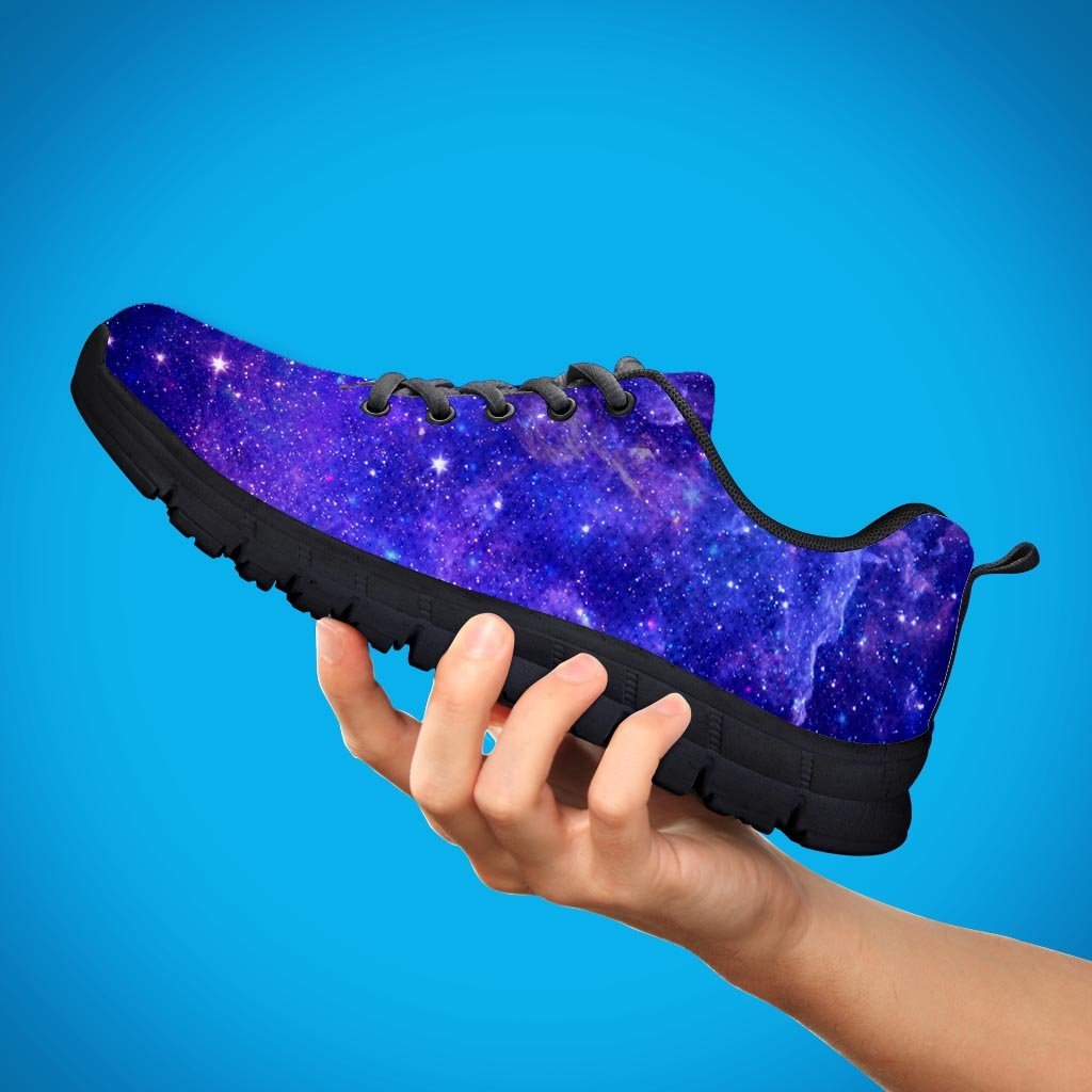 Galaxy Blue Space Women's Sneakers-grizzshop